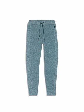 Lululemon Heathered Teal Track Joggers